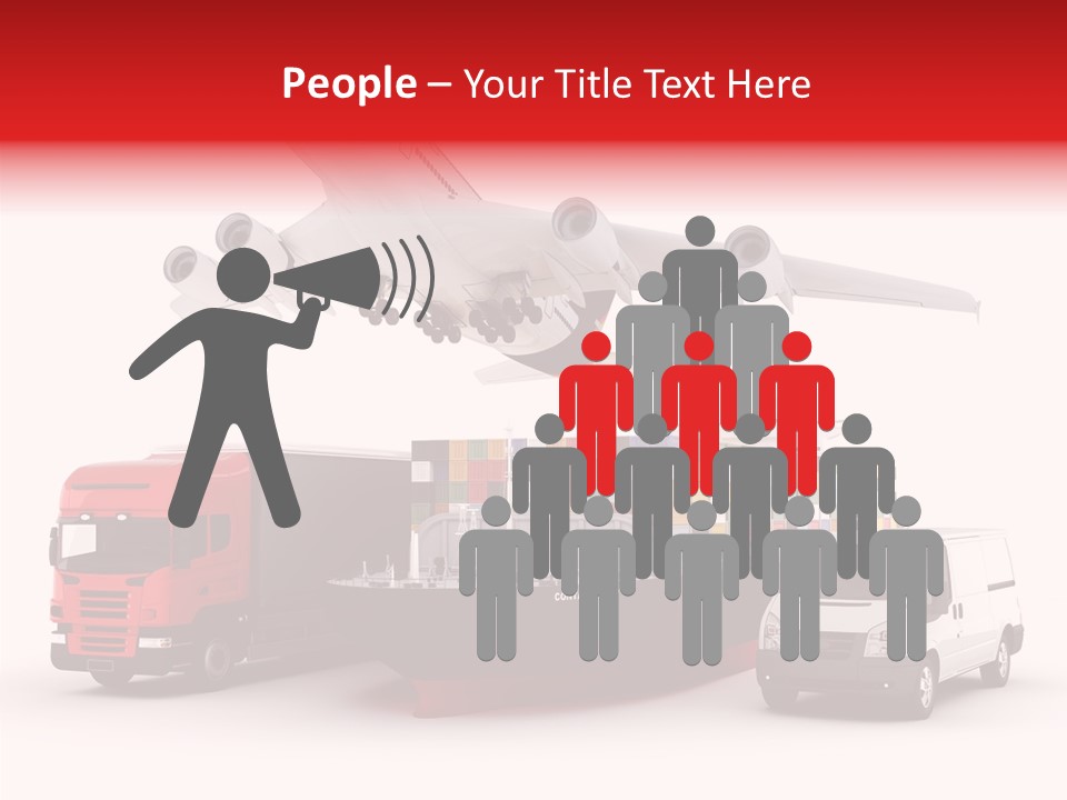 Transport Sky Speed PowerPoint Template