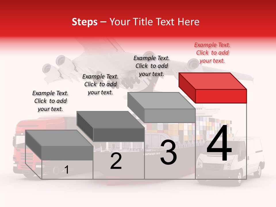 Transport Sky Speed PowerPoint Template