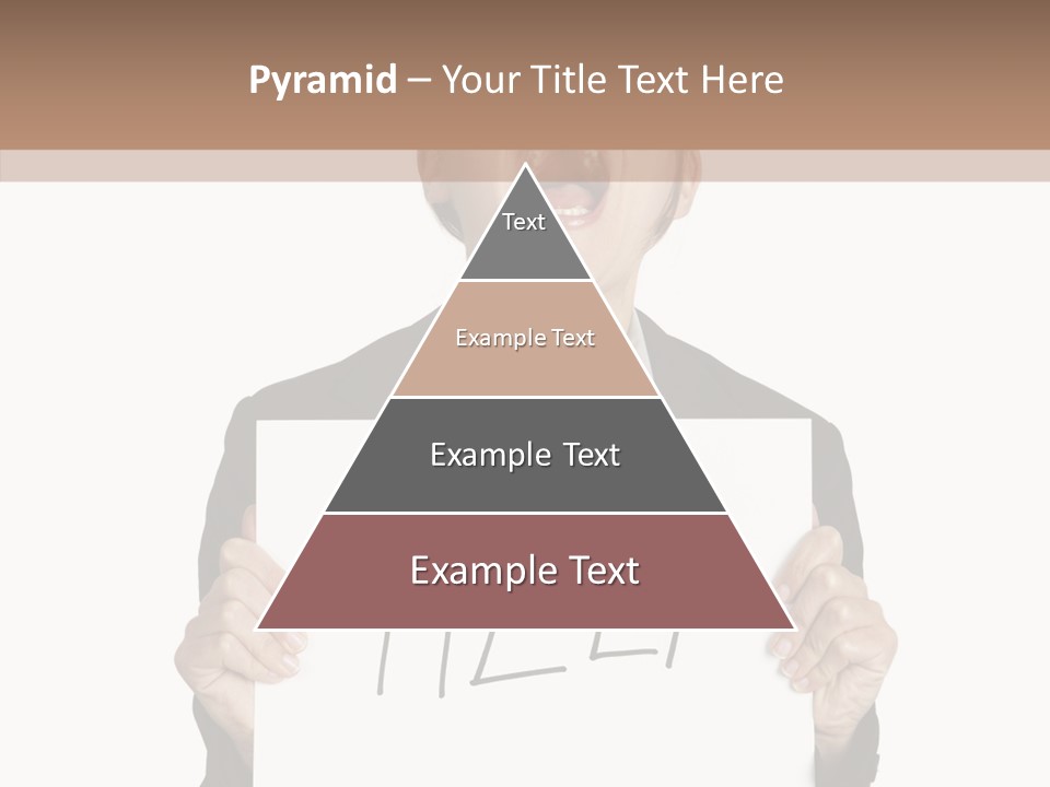 Help Message Women PowerPoint Template