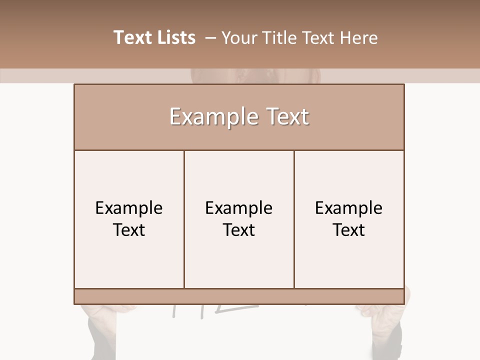 Help Message Women PowerPoint Template