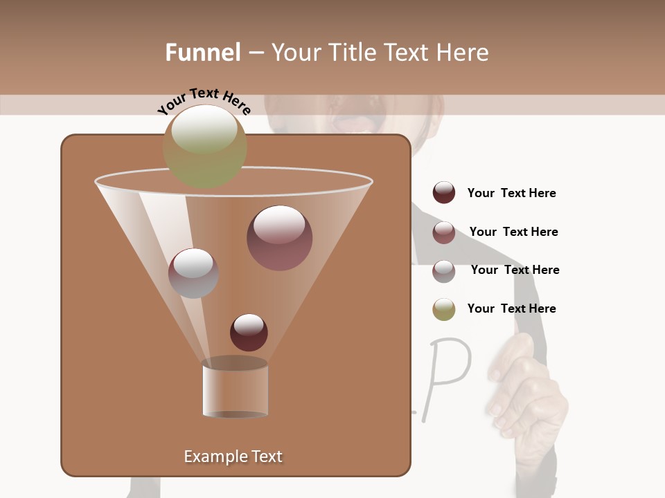 Help Message Women PowerPoint Template
