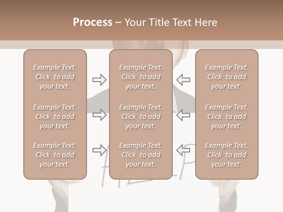 Help Message Women PowerPoint Template