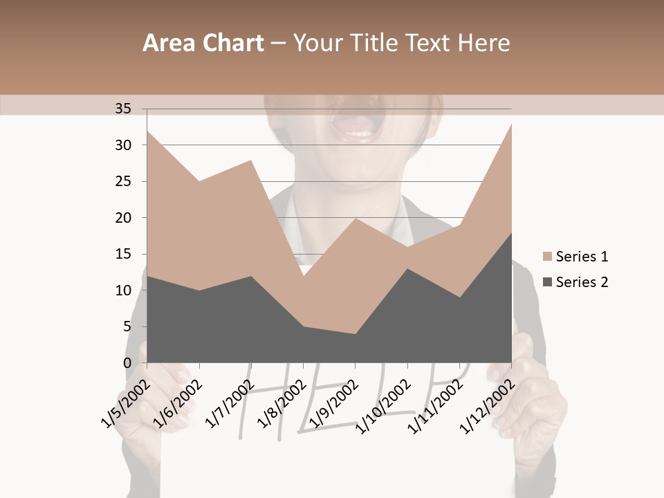 Help Message Women PowerPoint Template