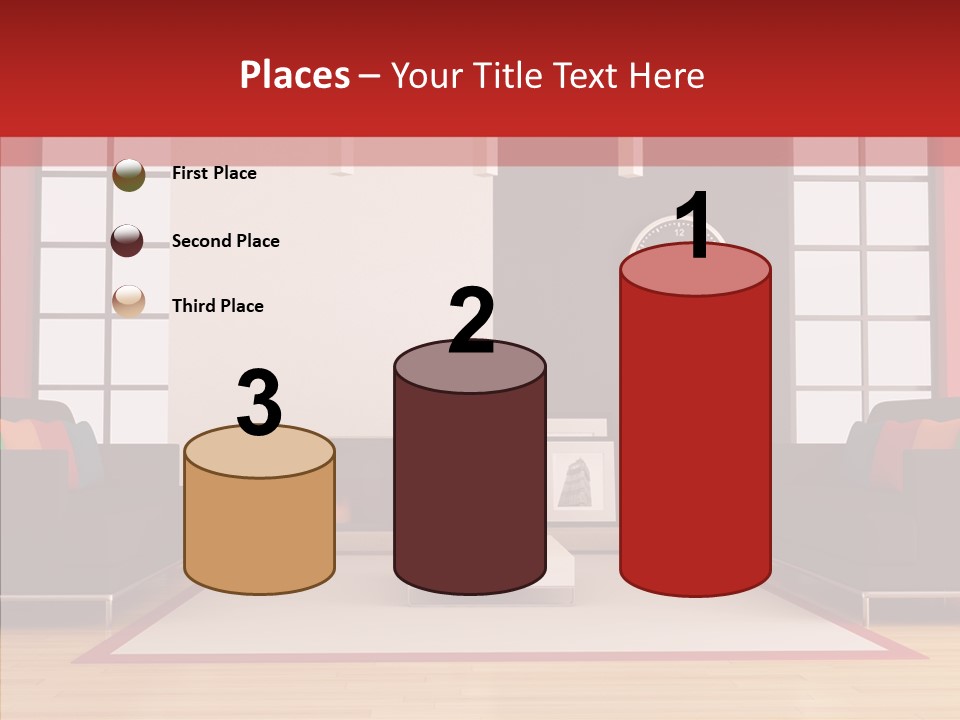 Interior Sit Windows PowerPoint Template