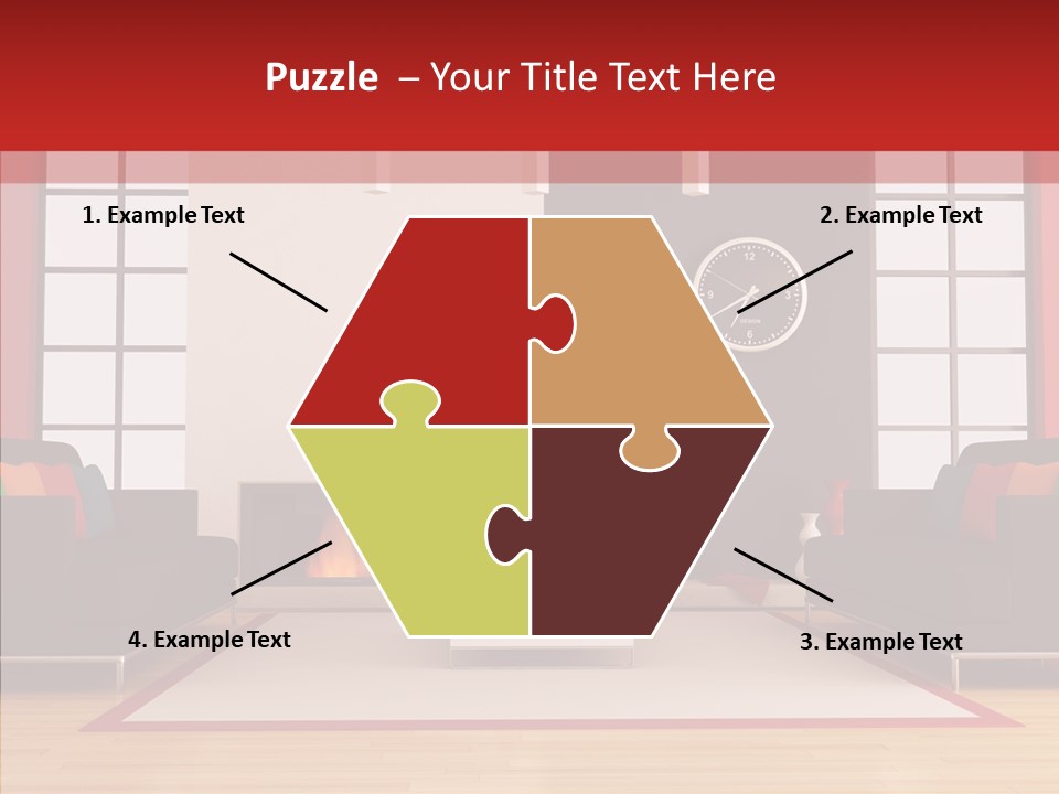 Interior Sit Windows PowerPoint Template