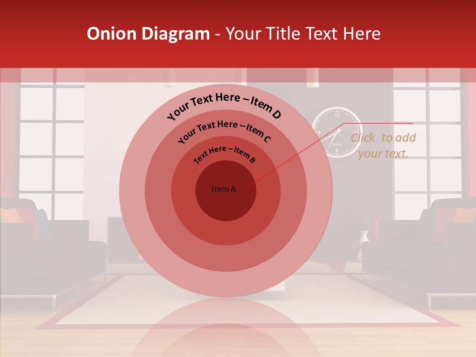Interior Sit Windows PowerPoint Template