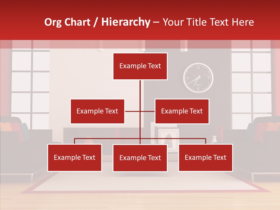 Interior Sit Windows PowerPoint Template