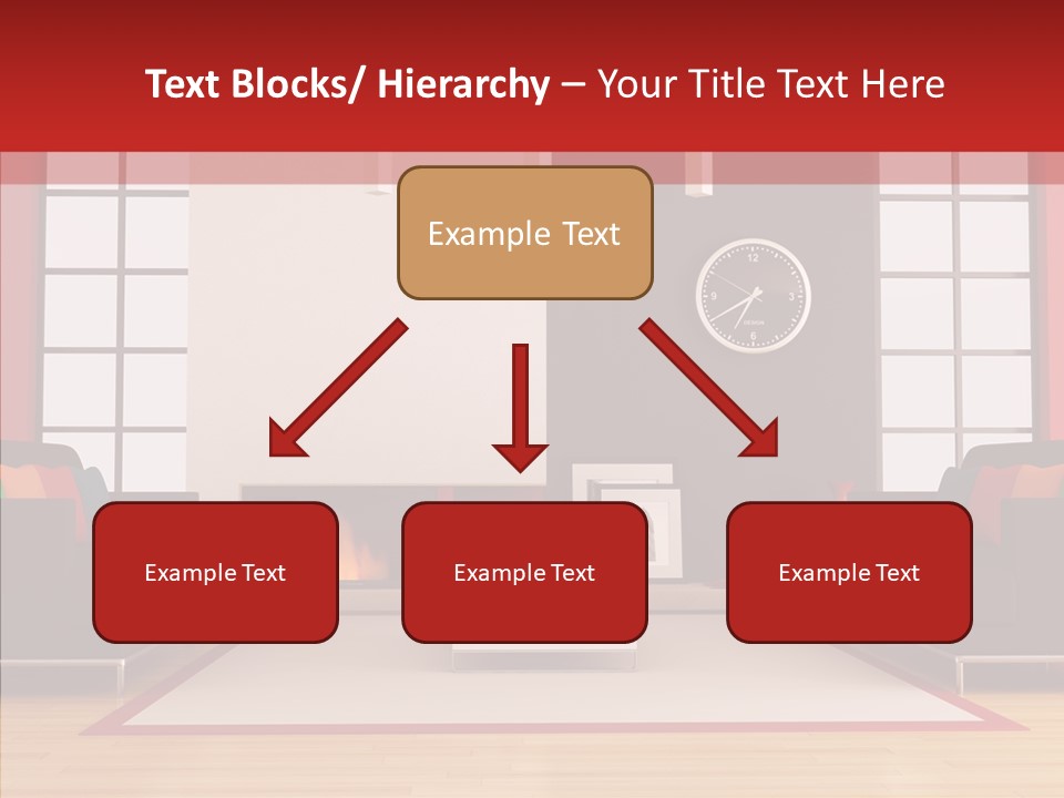 Interior Sit Windows PowerPoint Template
