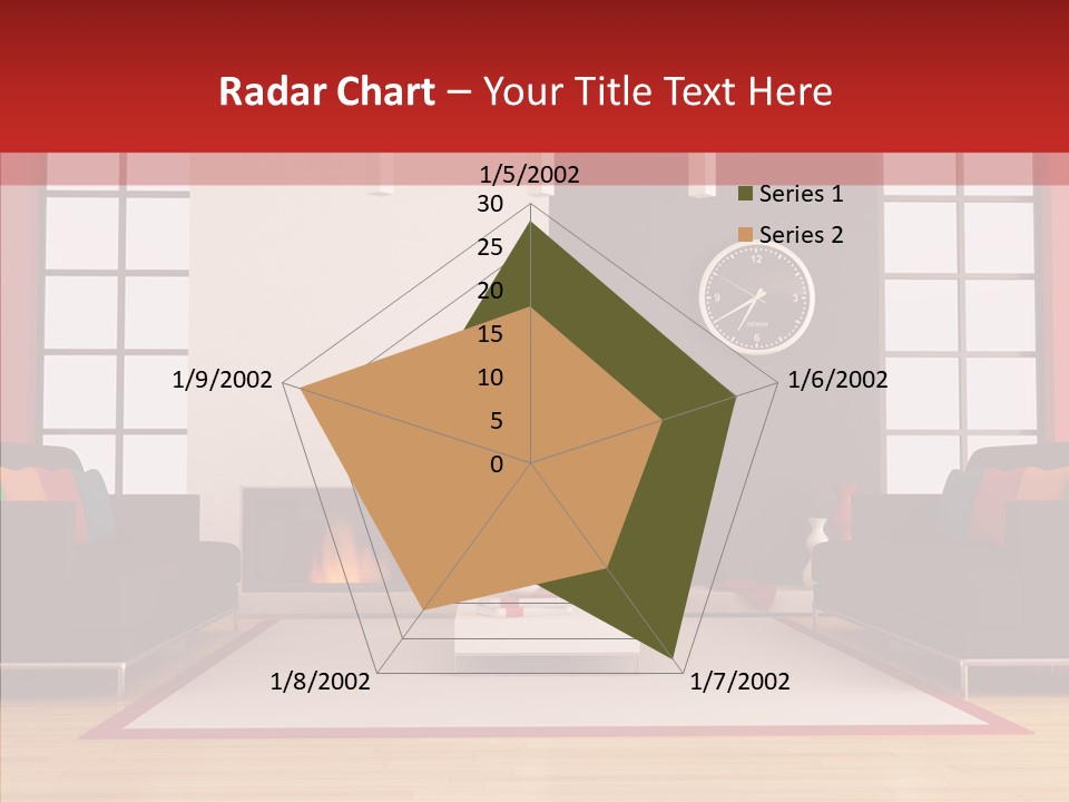 Interior Sit Windows PowerPoint Template
