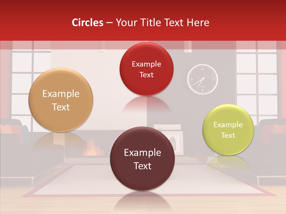Interior Sit Windows PowerPoint Template