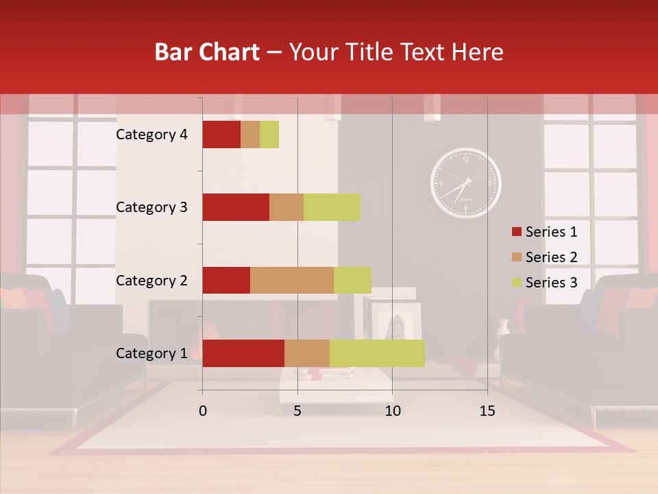 Interior Sit Windows PowerPoint Template