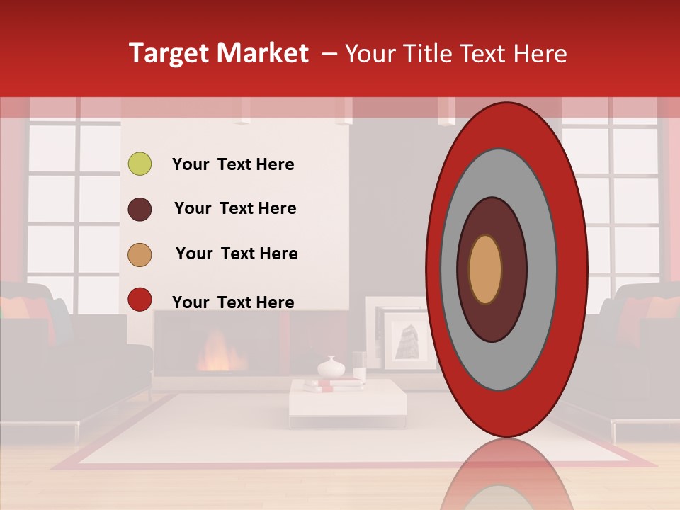 Interior Sit Windows PowerPoint Template