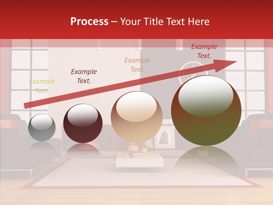 Interior Sit Windows PowerPoint Template