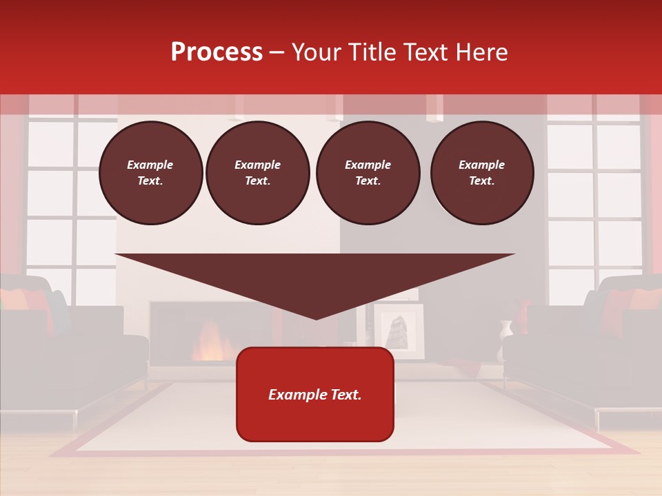 Interior Sit Windows PowerPoint Template