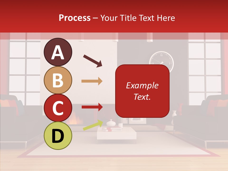 Interior Sit Windows PowerPoint Template