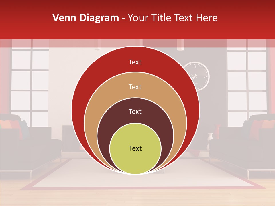 Interior Sit Windows PowerPoint Template