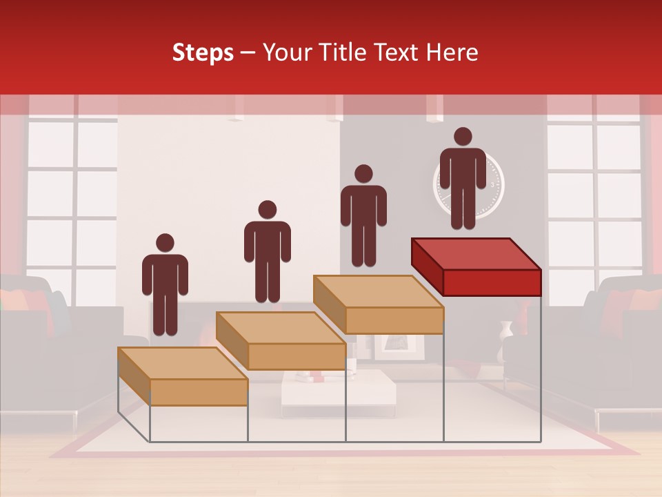 Interior Sit Windows PowerPoint Template