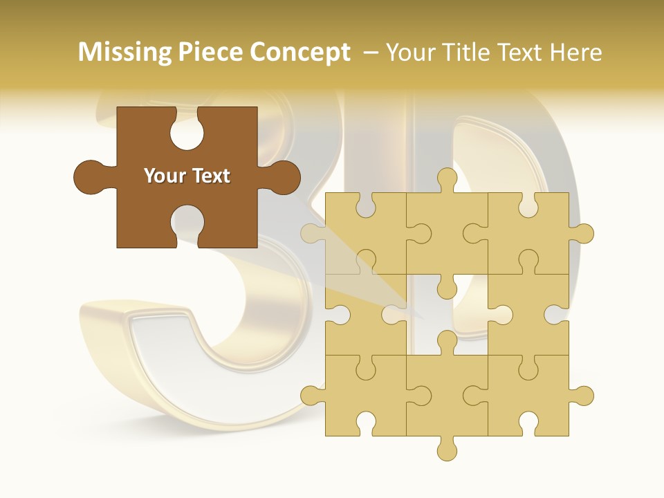 Three Dimensional Large Leisure PowerPoint Template