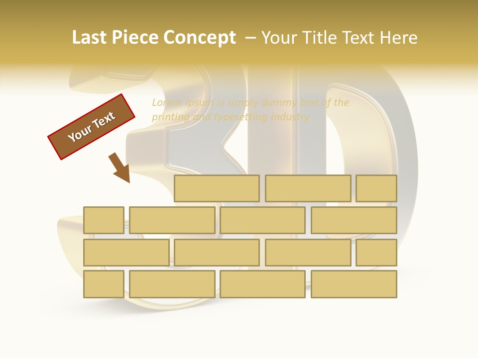 Three Dimensional Large Leisure PowerPoint Template
