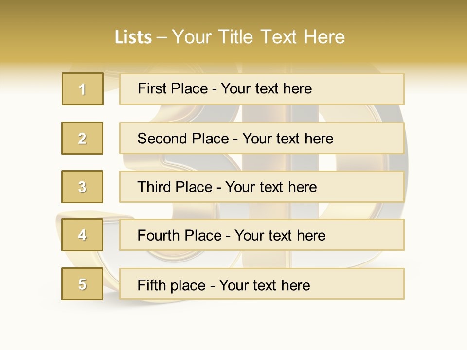 Three Dimensional Large Leisure PowerPoint Template