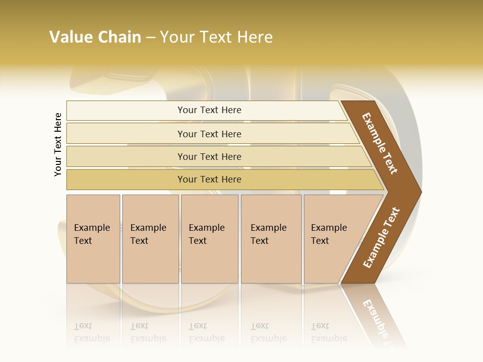 Three Dimensional Large Leisure PowerPoint Template