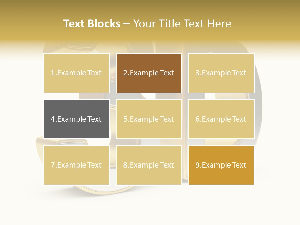 Three Dimensional Large Leisure PowerPoint Template