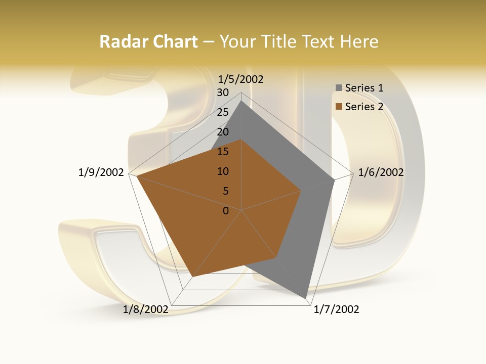 Three Dimensional Large Leisure PowerPoint Template