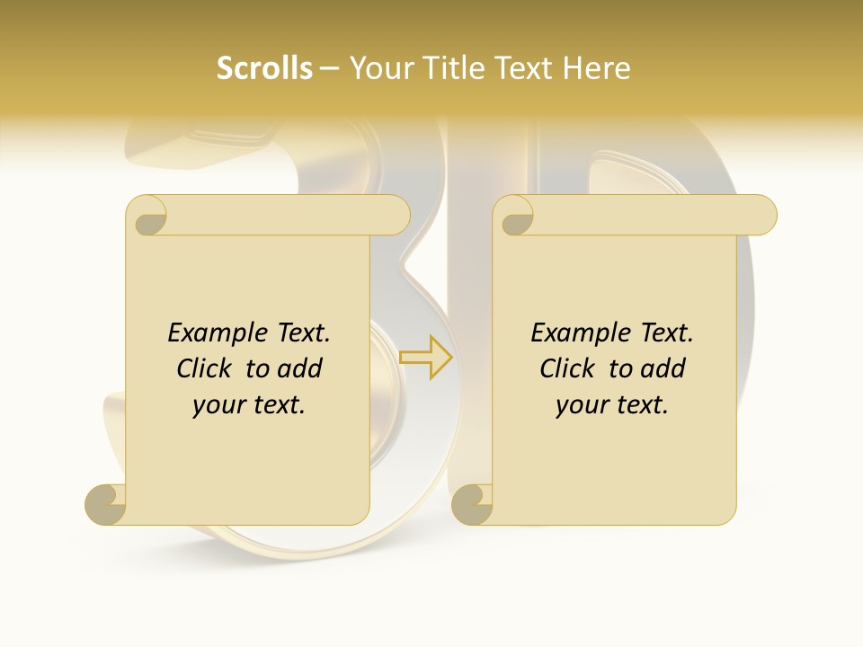 Three Dimensional Large Leisure PowerPoint Template