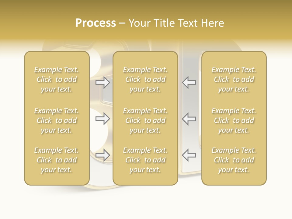 Three Dimensional Large Leisure PowerPoint Template