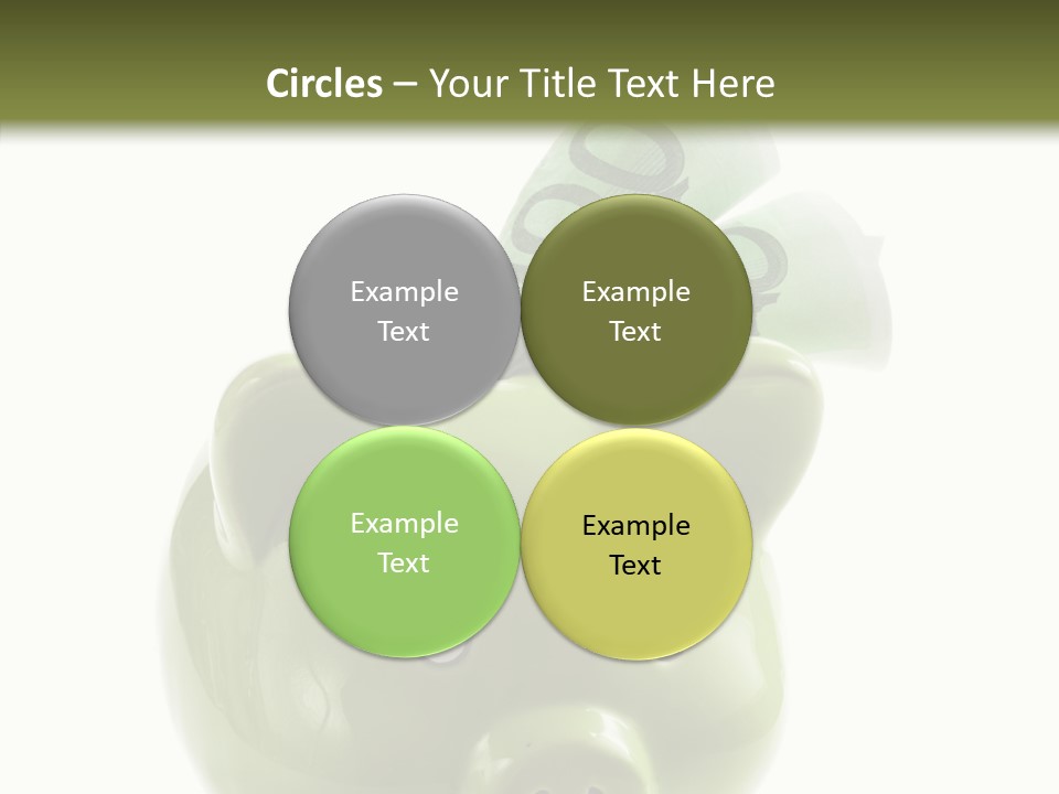 Union Coin Folded PowerPoint Template