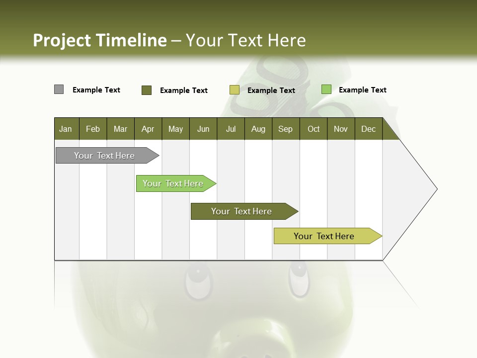 Union Coin Folded PowerPoint Template