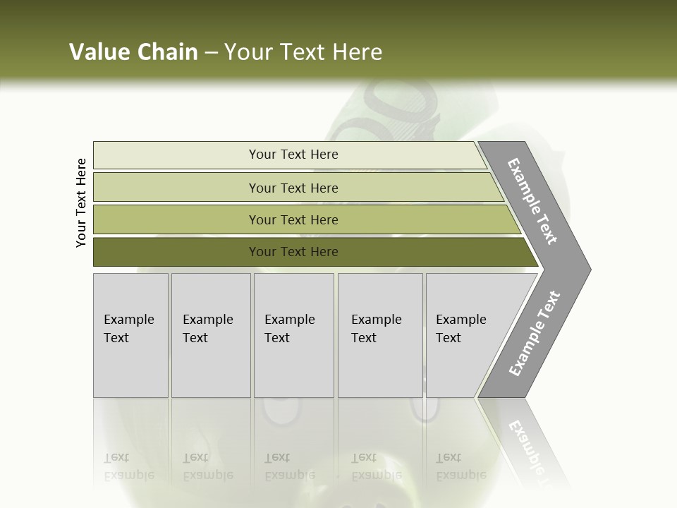 Union Coin Folded PowerPoint Template