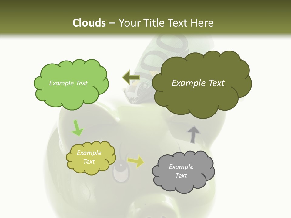 Union Coin Folded PowerPoint Template
