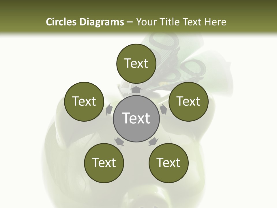 Union Coin Folded PowerPoint Template