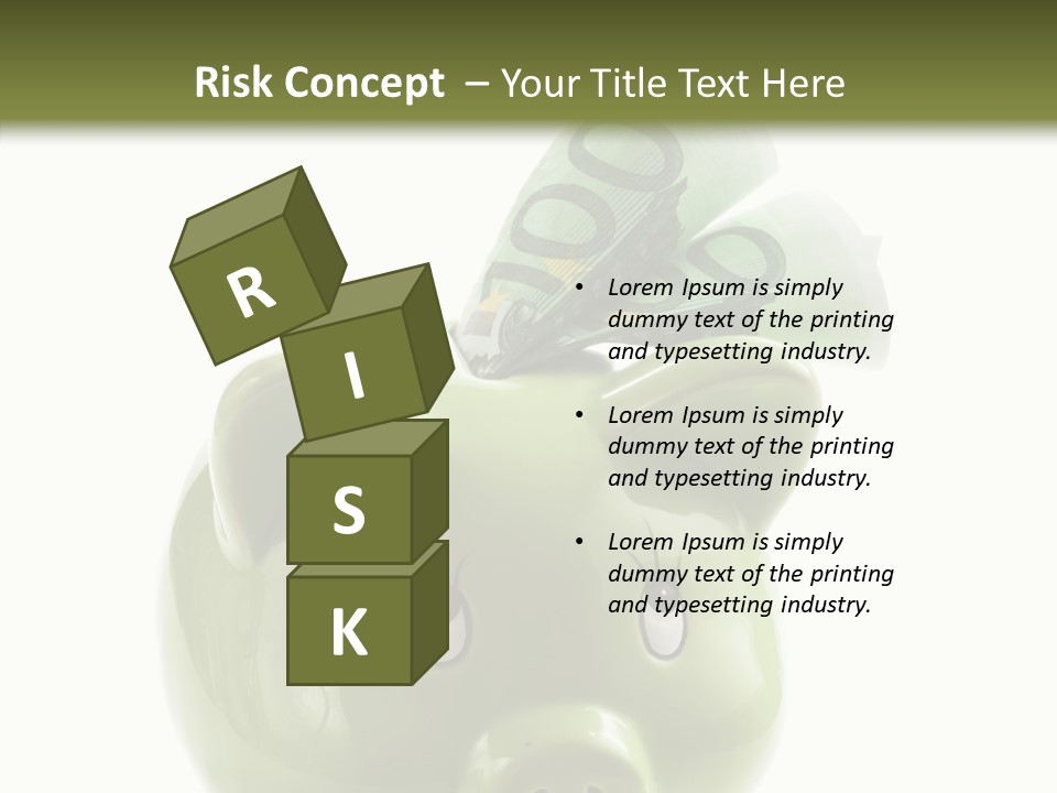 Union Coin Folded PowerPoint Template