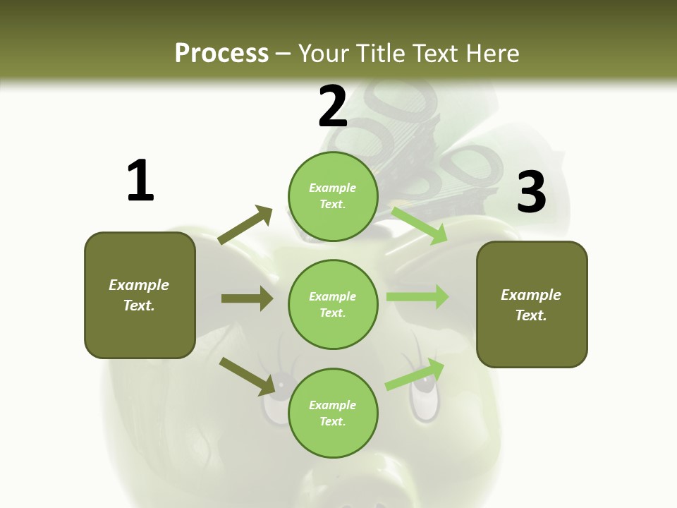 Union Coin Folded PowerPoint Template