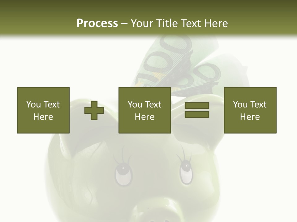 Union Coin Folded PowerPoint Template