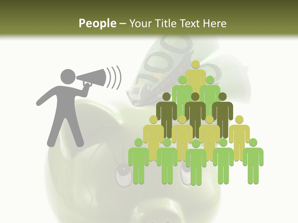 Union Coin Folded PowerPoint Template