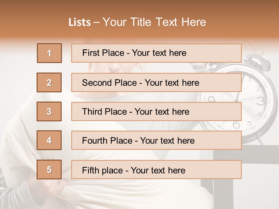 Watch Asleep Dream PowerPoint Template