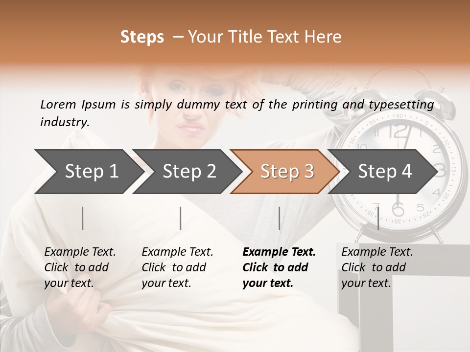 Watch Asleep Dream PowerPoint Template