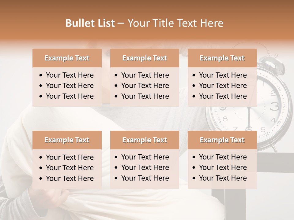 Watch Asleep Dream PowerPoint Template