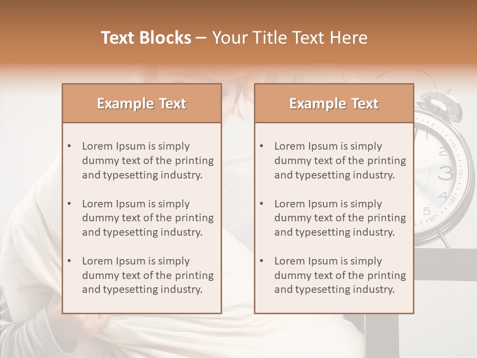 Watch Asleep Dream PowerPoint Template