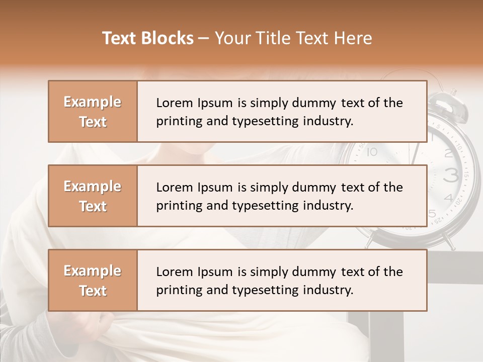 Watch Asleep Dream PowerPoint Template