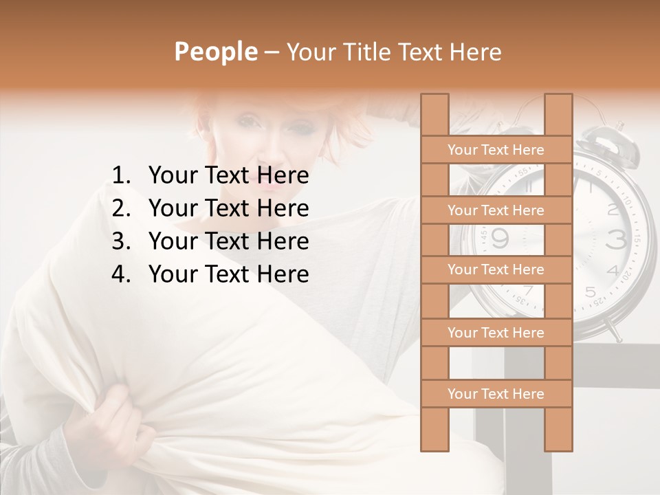 Watch Asleep Dream PowerPoint Template