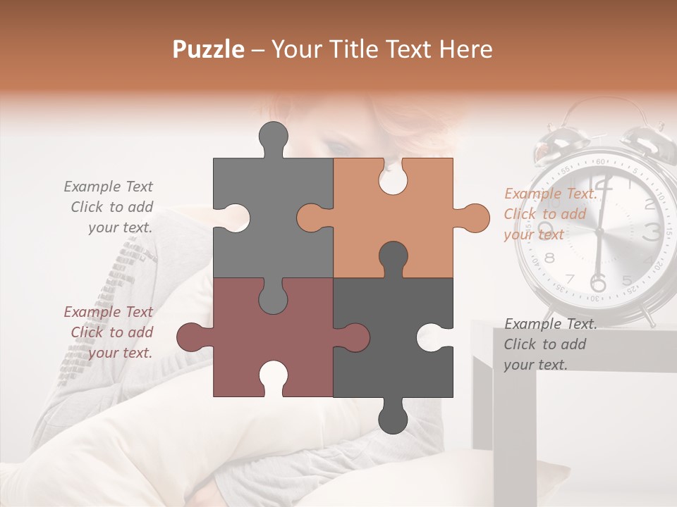 Rest Object Bedding PowerPoint Template