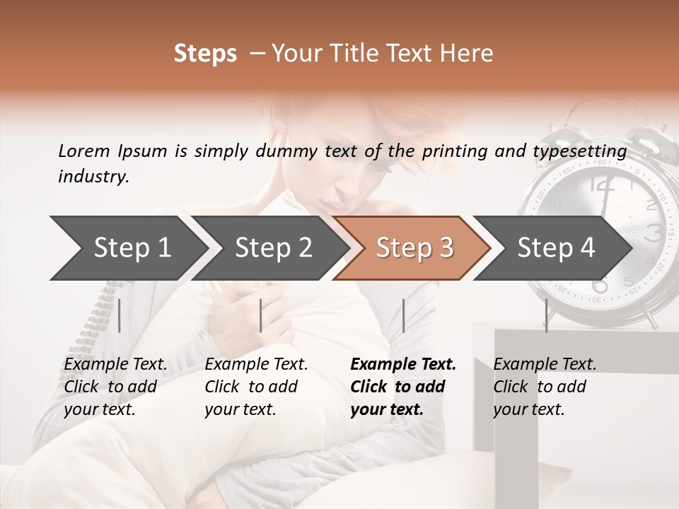 Rest Object Bedding PowerPoint Template