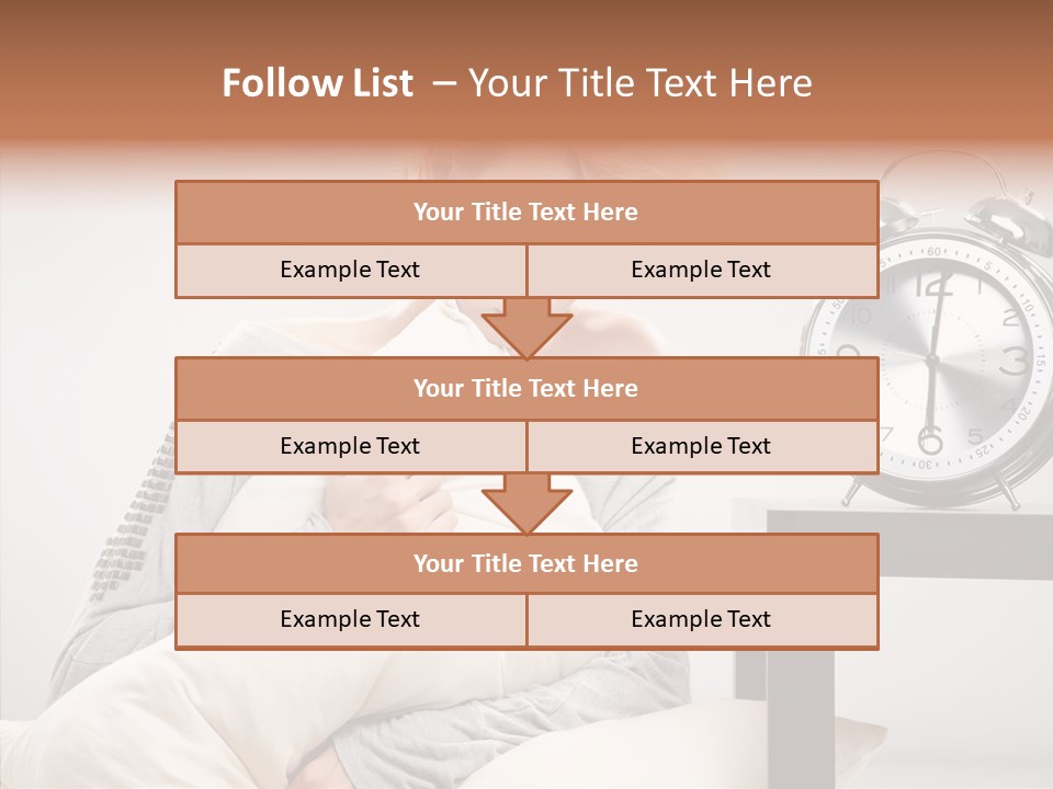 Rest Object Bedding PowerPoint Template