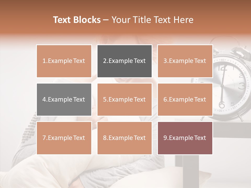 Rest Object Bedding PowerPoint Template