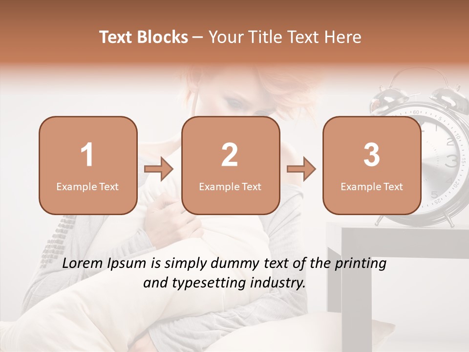 Rest Object Bedding PowerPoint Template