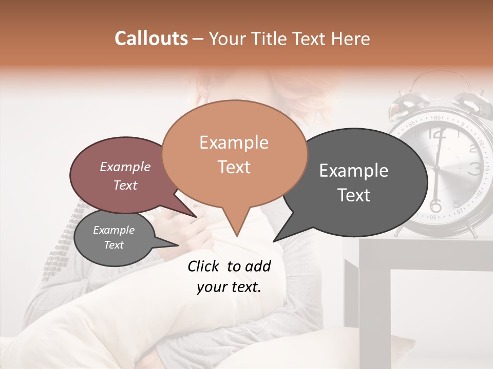 Rest Object Bedding PowerPoint Template